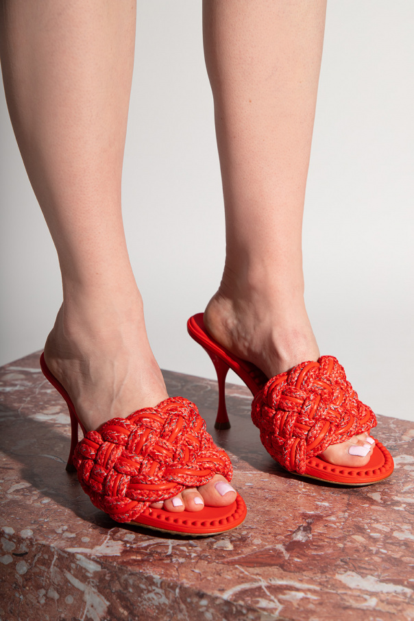 Bottega veneta discount red mules